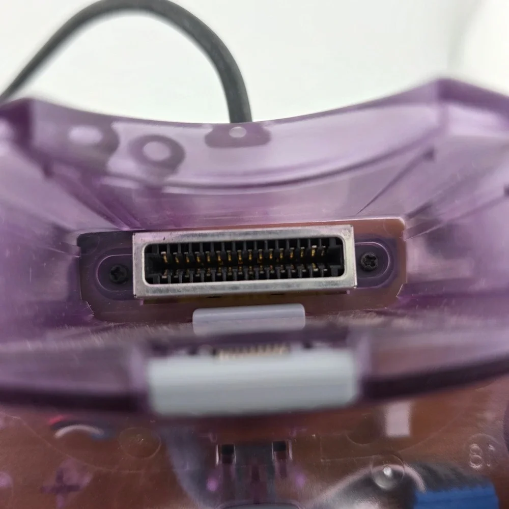 Nintendo 64 N64 Controller Atomic Purple Translucent OEM Excellent Nostalgia